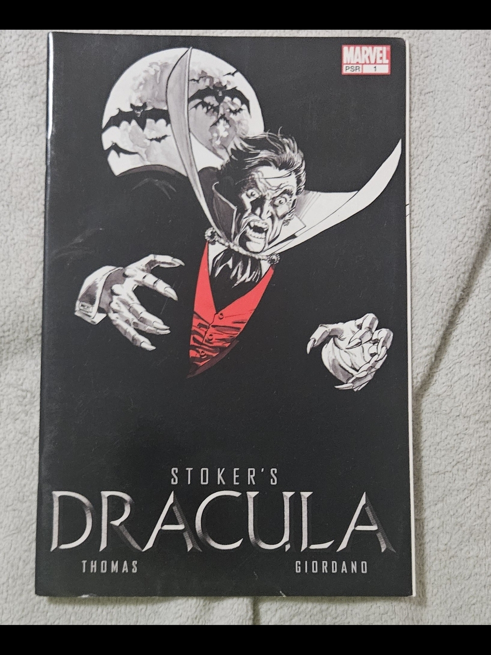 Stoker's DRACULA Issue #1 Marvel Comic Book 2004 Horror! Raw 8-9 C24